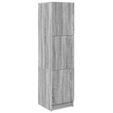 Highboard Grigio sonoma 31,5 x 32 x 124 cm Legno truciolato