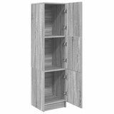 Highboard Grigio sonoma 31,5 x 32 x 124 cm Legno truciolato