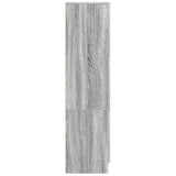 Highboard Grigio sonoma 31,5 x 32 x 124 cm Legno truciolato