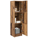 Highboard Legno vecchio 31,5 x 32 x 124 cm Legno truciolato