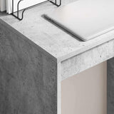 Scrivania Grigio cemento 60 x 40 x 76 cm