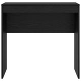 Scrivania Rovere Nero 80 x 40 x 76 cm