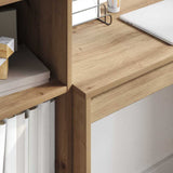 Scrivania Rovere artigianale 80 x 40 x 76 cm