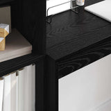 Scrivania Rovere Nero 100 x 40 x 76 cm