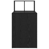 Scrivania Rovere Nero 108 x 55 x 103.5 cm Legno truciolato