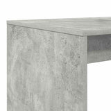 Scrivania Grigio cemento 108 x 55 x 103.5 cm Legno truciolato