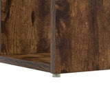Scrivania Rovere fumé 108 x 55 x 103.5 cm Legno truciolato