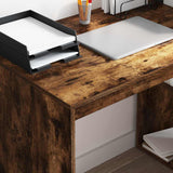Scrivania Rovere fumé 108 x 55 x 103.5 cm Legno truciolato