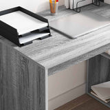 Scrivania Grigio Sonoma 108 x 55 x 103.5 cm Legno truciolato