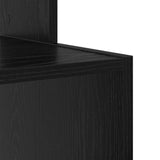 Scrivania Rovere Nero 106 x 41 x 88.5 cm Legno truciolato