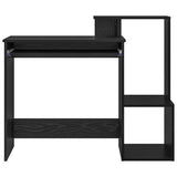 Scrivania Rovere Nero 106 x 41 x 88.5 cm Legno truciolato