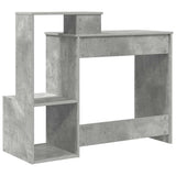 Scrivania Grigio cemento 106 x 41 x 88.5 cm Legno truciolato