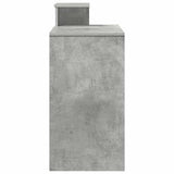 Scrivania Grigio cemento 106 x 41 x 88.5 cm Legno truciolato