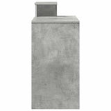 Scrivania Grigio cemento 106 x 41 x 88.5 cm Legno truciolato