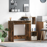 Scrivania Rovere fumé 106 x 41 x 88.5 cm Legno truciolato