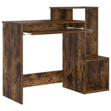 Scrivania Rovere fumé 106 x 41 x 88.5 cm Legno truciolato