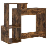 Scrivania Rovere fumé 106 x 41 x 88.5 cm Legno truciolato