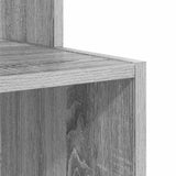 Scrivania Grigio Sonoma 106 x 41 x 88.5 cm Legno truciolato