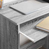 Scrivania Grigio Sonoma 106 x 41 x 88.5 cm Legno truciolato