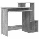 Scrivania Grigio Sonoma 106 x 41 x 88.5 cm Legno truciolato