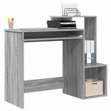 Scrivania Grigio Sonoma 106 x 41 x 88.5 cm Legno truciolato