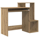 Scrivania con cassetto Rovere artigianale 106 x 41 x 88.5 cm