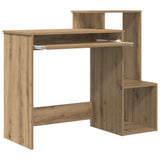 Scrivania con cassetto Rovere artigianale 106 x 41 x 88.5 cm