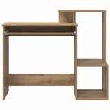 Scrivania con cassetto Rovere artigianale 106 x 41 x 88.5 cm