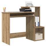Scrivania con cassetto Rovere artigianale 106 x 41 x 88.5 cm