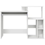 Scrivania Bianco 120,5 x 44 x 88,5 cm Legno truciolato