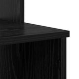 Scrivania Rovere Nero 120,5 x 44 x 88,5 cm Legno truciolato