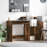 Scrivania Rovere fumé 120,5 x 44 x 88,5 cm Legno truciolato