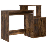 Scrivania Rovere fumé 120,5 x 44 x 88,5 cm Legno truciolato
