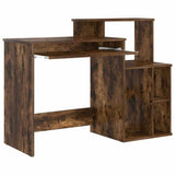 Scrivania Rovere fumé 120,5 x 44 x 88,5 cm Legno truciolato