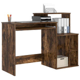 Scrivania Rovere fumé 120,5 x 44 x 88,5 cm Legno truciolato