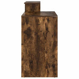 Scrivania Rovere fumé 120,5 x 44 x 88,5 cm Legno truciolato