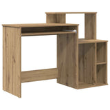 Scrivania con cassetto Rovere artigianale 120,5 x 44 x 88,5 cm