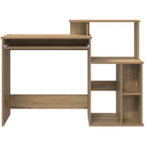 Scrivania con cassetto Rovere artigianale 120,5 x 44 x 88,5 cm