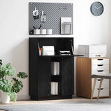 Scrivania Rovere Nero 71,5 x 31,5 x 106,5 cm Legno truciolato