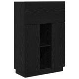 Scrivania Rovere Nero 71,5 x 31,5 x 106,5 cm Legno truciolato