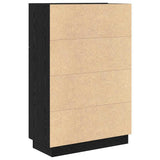 Scrivania Rovere Nero 71,5 x 31,5 x 106,5 cm Legno truciolato