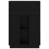 Scrivania Rovere Nero 71,5 x 31,5 x 106,5 cm Legno truciolato