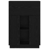 Scrivania Rovere Nero 71,5 x 31,5 x 106,5 cm Legno truciolato