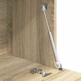 Scrivania con lo scaffale Rovere Sonoma 71,5 x 31,5 x 106,5 cm