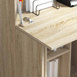 Scrivania con lo scaffale Rovere Sonoma 71,5 x 31,5 x 106,5 cm