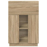 Scrivania con lo scaffale Rovere Sonoma 71,5 x 31,5 x 106,5 cm