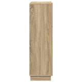 Scrivania con lo scaffale Rovere Sonoma 71,5 x 31,5 x 106,5 cm