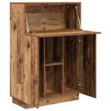 Scrivania con lo scaffale Legno vecchio 71,5 x 31,5 x 106,5 cm