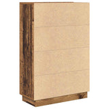 Scrivania con lo scaffale Legno vecchio 71,5 x 31,5 x 106,5 cm