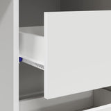 Scrivania Bianco 90 x 37.5 x 75 cm Legno truciolato